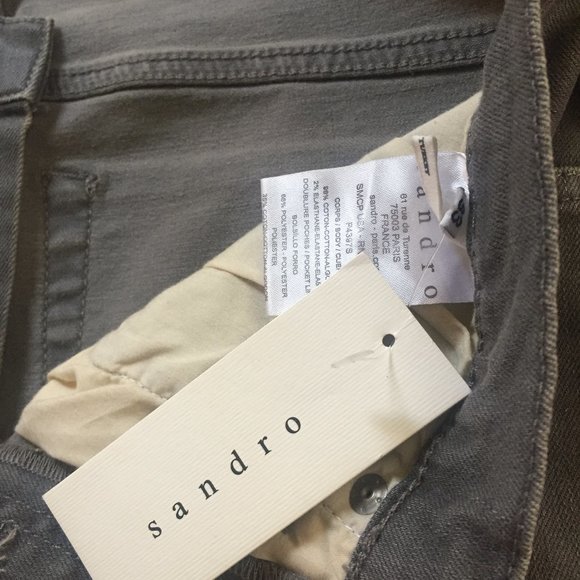 SOLD NWT Sandro New Droit Slim Fit Men's Jeans - Picture 2 of 4